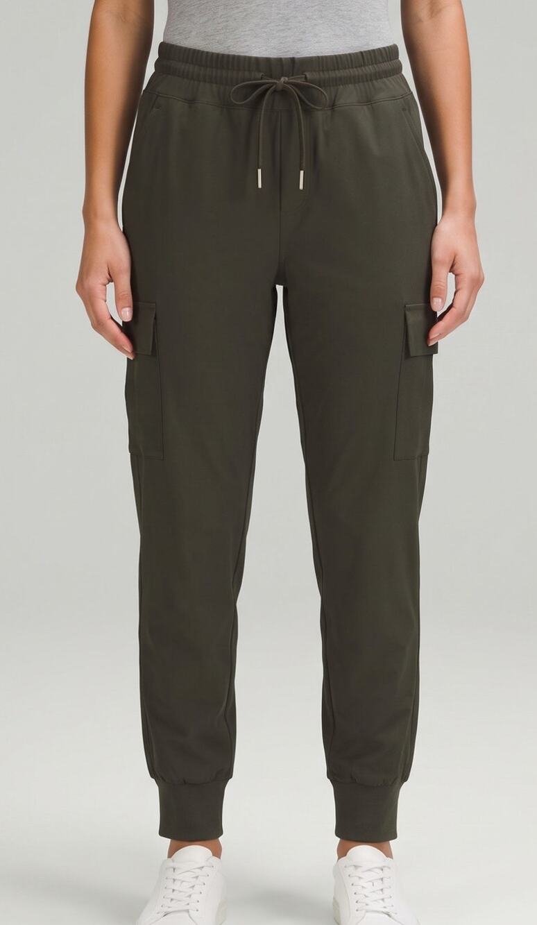Mondetta Outdoor Project Size Small Womens Olive Green Cargo Jogger Pants